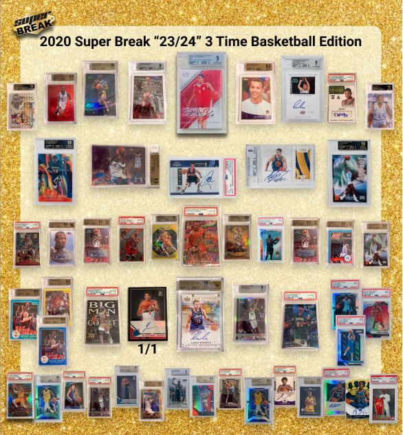 2020 Super Break 23/24 Basketball 3 Time Edition 10-Box Case