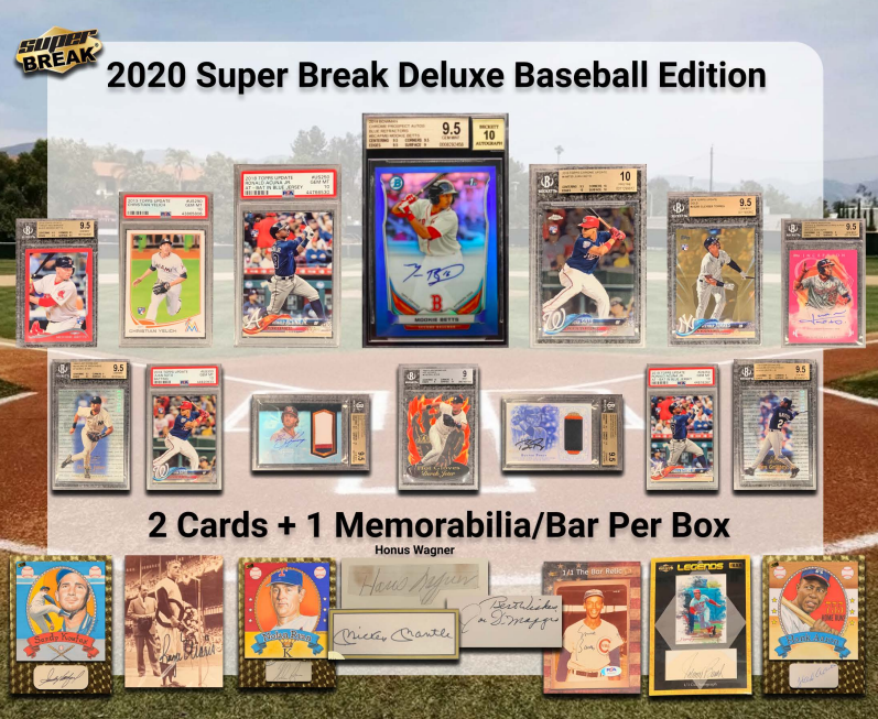 2020 Super Break Deluxe Edition Baseball Box