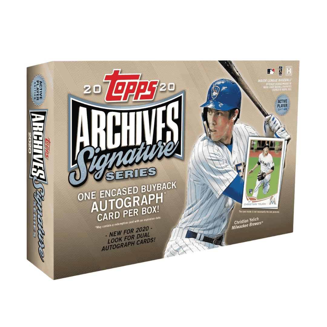 2020 Topps Archives Signature Series Baseball Box
