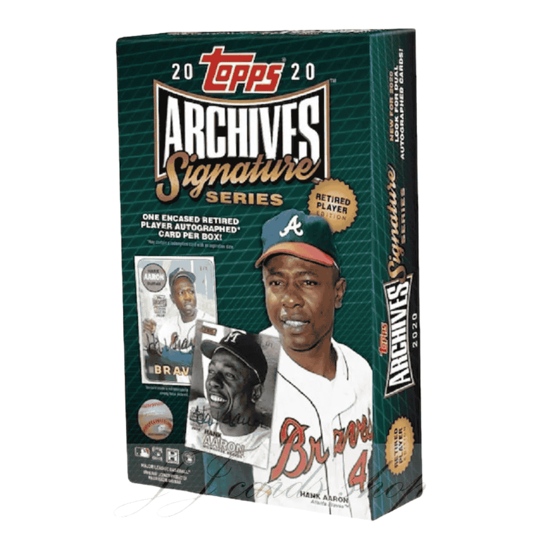 2020 Topps Archives Signature Series Retired Player Edition Baseball Hobby Box