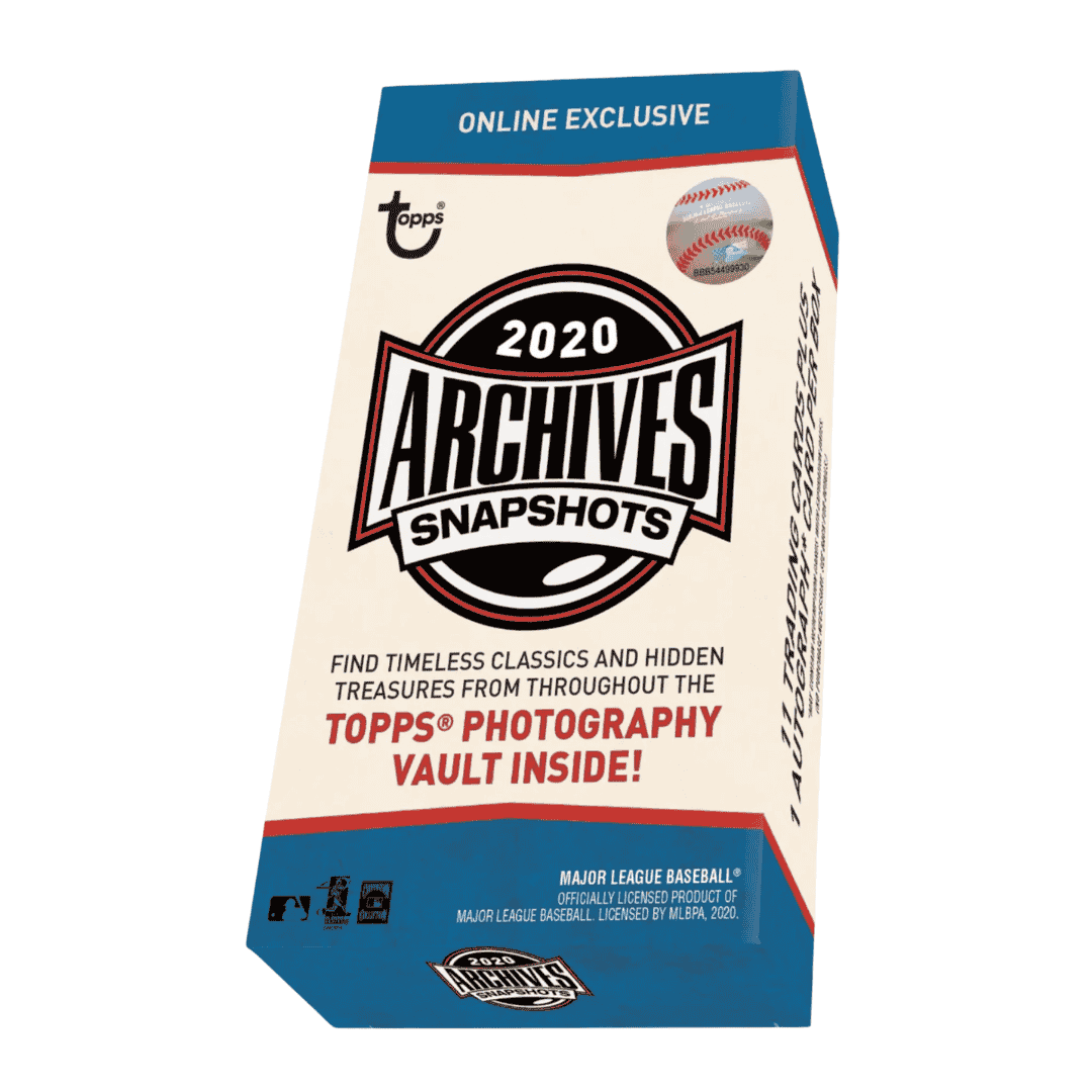 2020 Topps Archives Snapshots Baseball Box
