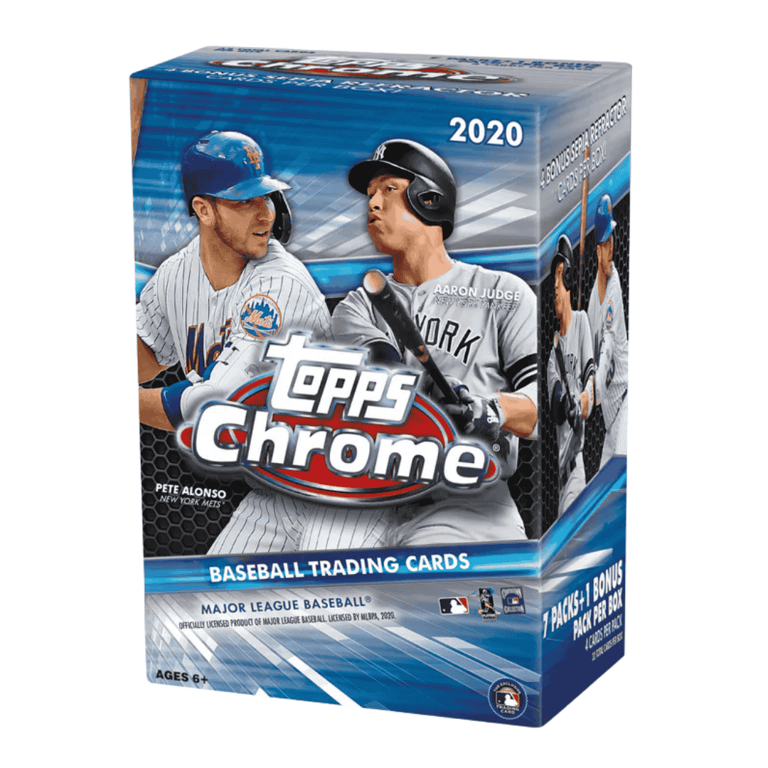 2020 Topps Chrome Baseball Blaster Box