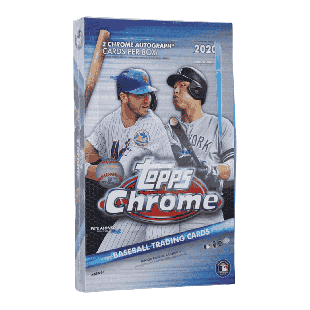 2020 Topps Chrome Baseball Hobby Box