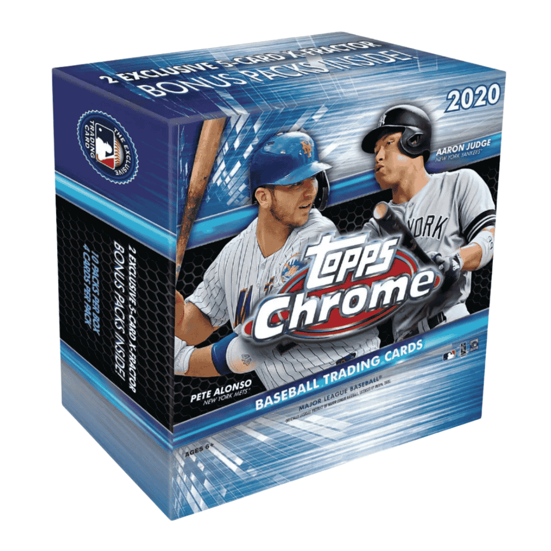 2020 Topps Chrome Baseball Mega Box