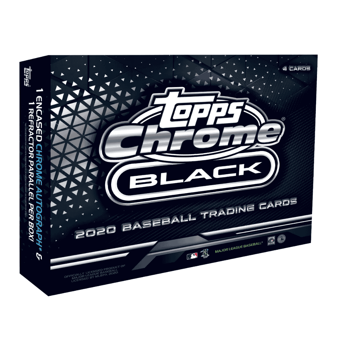 2020 Topps Chrome Black Baseball Hobby Box