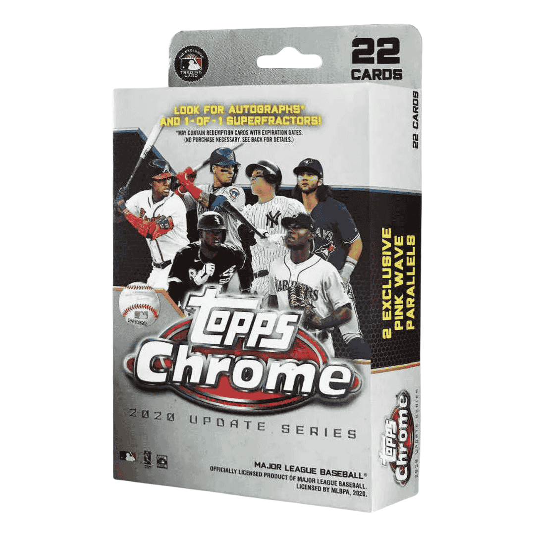 2020 Topps Chrome Update Baseball Hanger Box