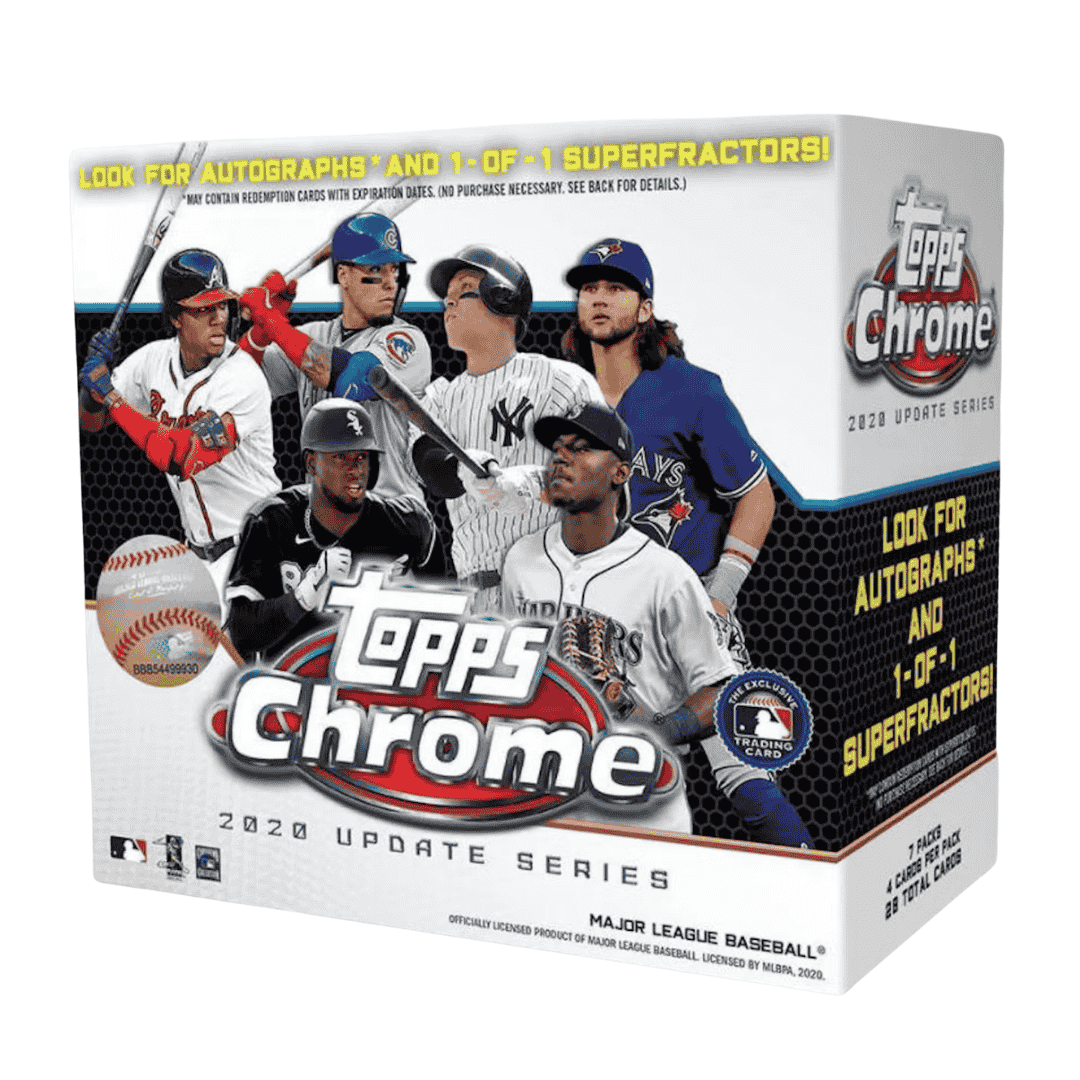 2020 Topps Chrome Update Baseball Mega Box