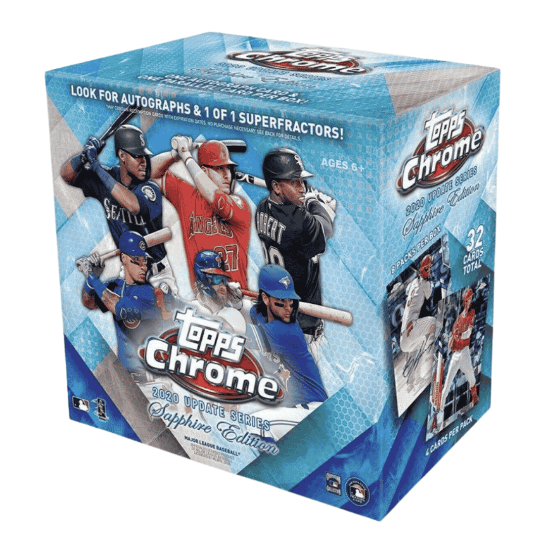 2020 Topps Chrome Update Sapphire Edition Baseball Box