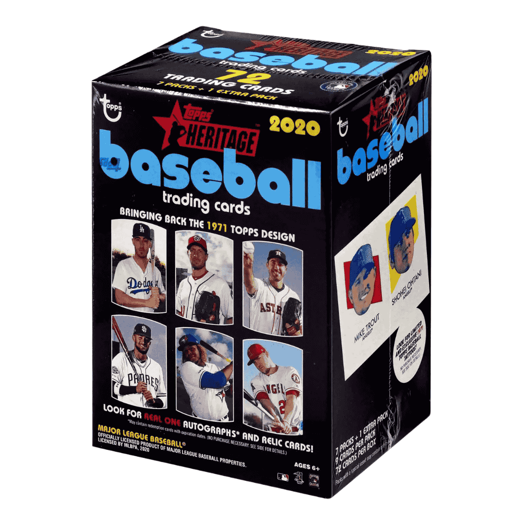 2020 Topps Heritage Baseball Blaster Box