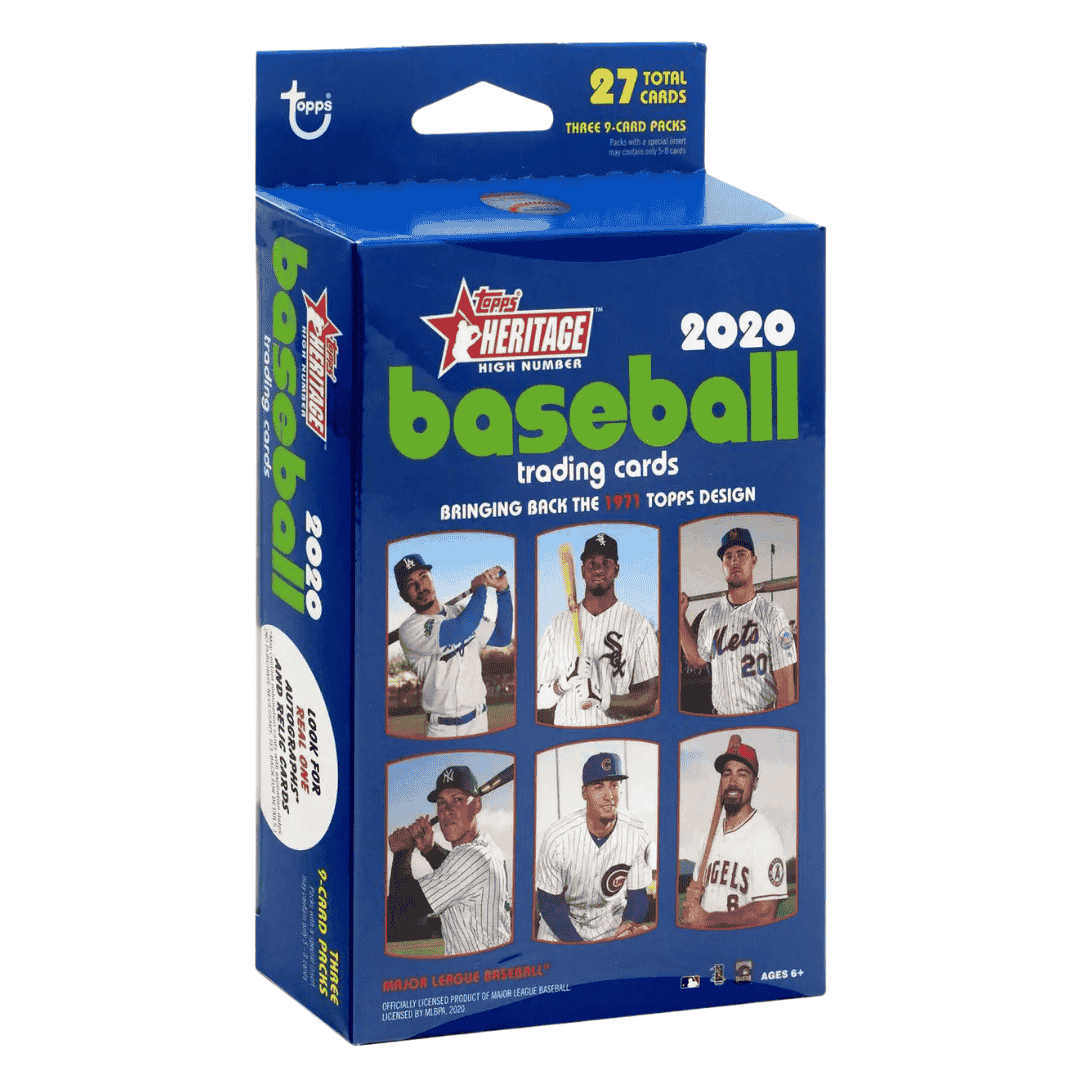 2020 Topps Heritage High Number Baseball Hanger Box