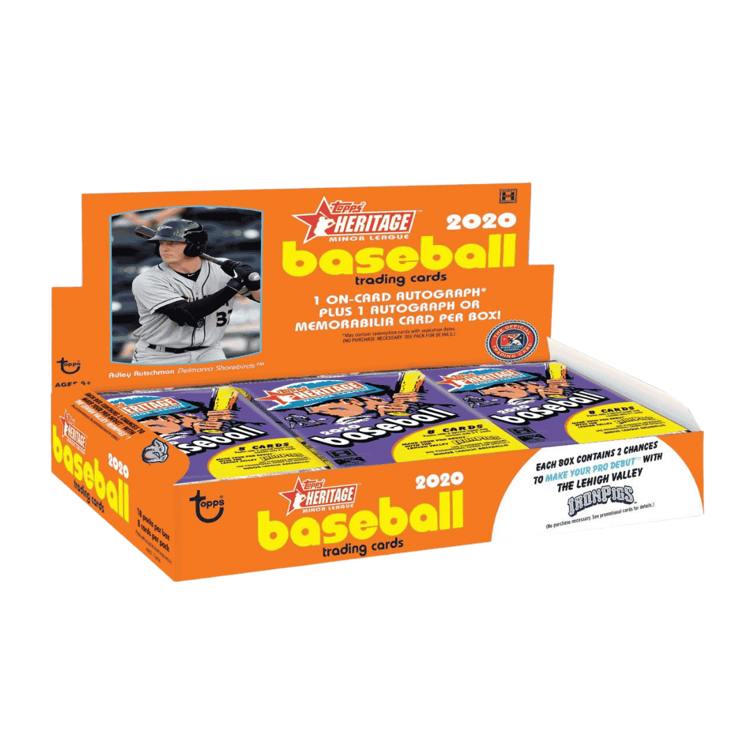 2020 Topps Heritage Minor League Baseball Hobby Box