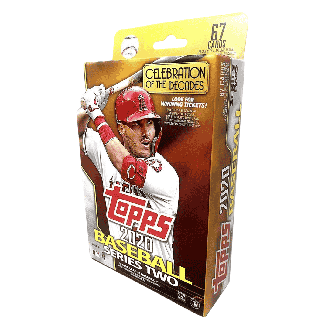 2020 Topps Series 2 Baseball Hanger Box - Yellow Border Exclusives