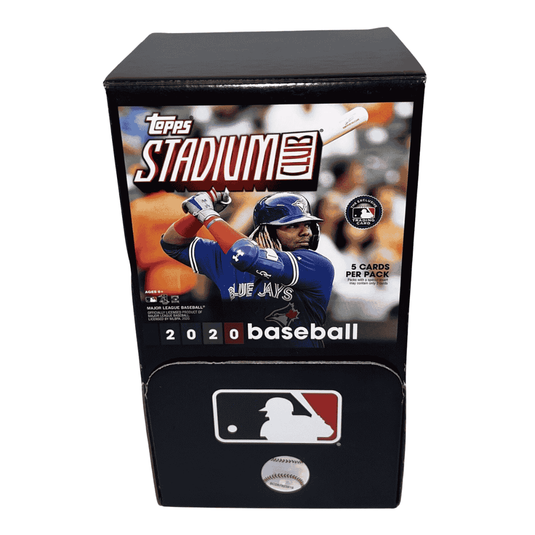 2020 Topps Stadium Club Baseball 24-pack Gravity Feed Box