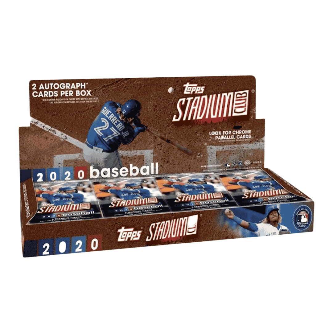 2020 Topps Stadium Club Baseball Hobby Box