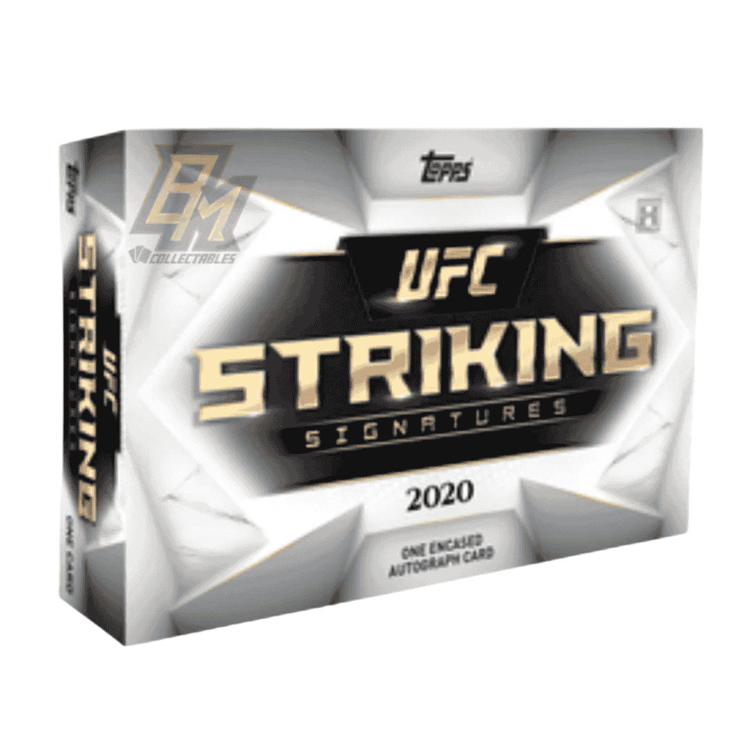 2020 Topps UFC Striking Signatures Hobby Box