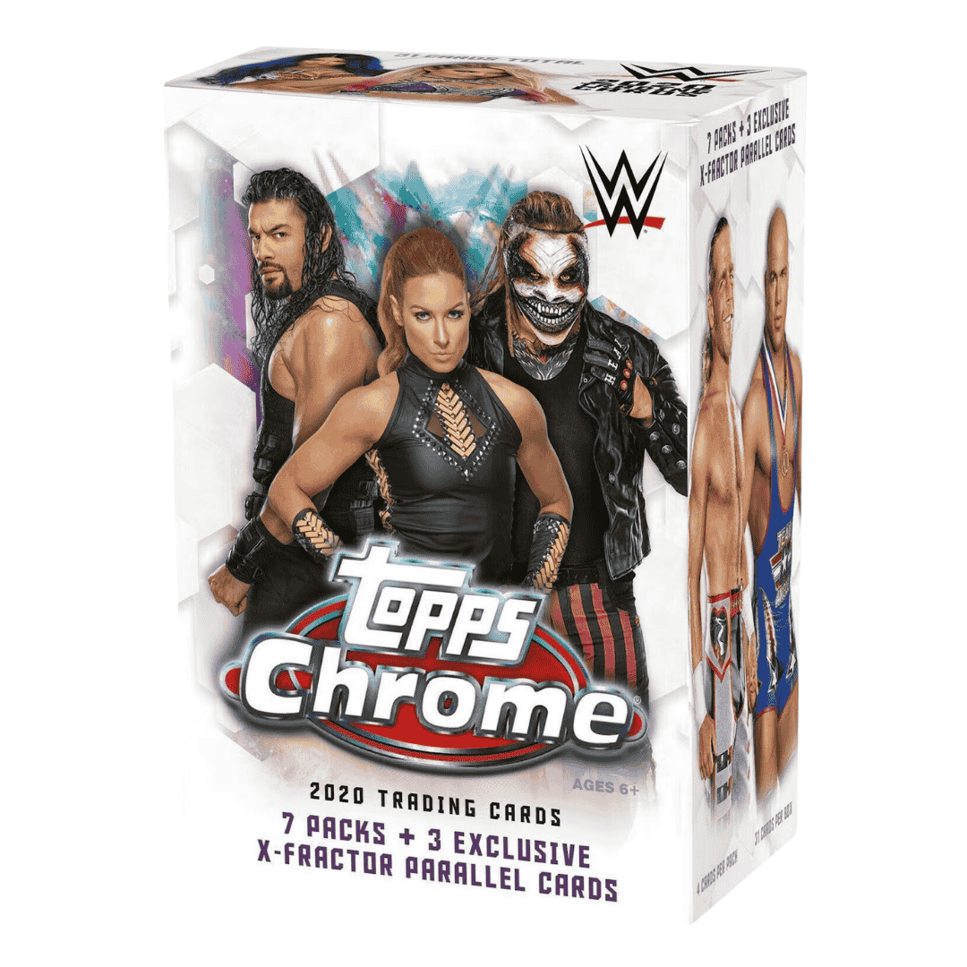 2020 Topps WWE Chrome Wrestling Blaster Box
