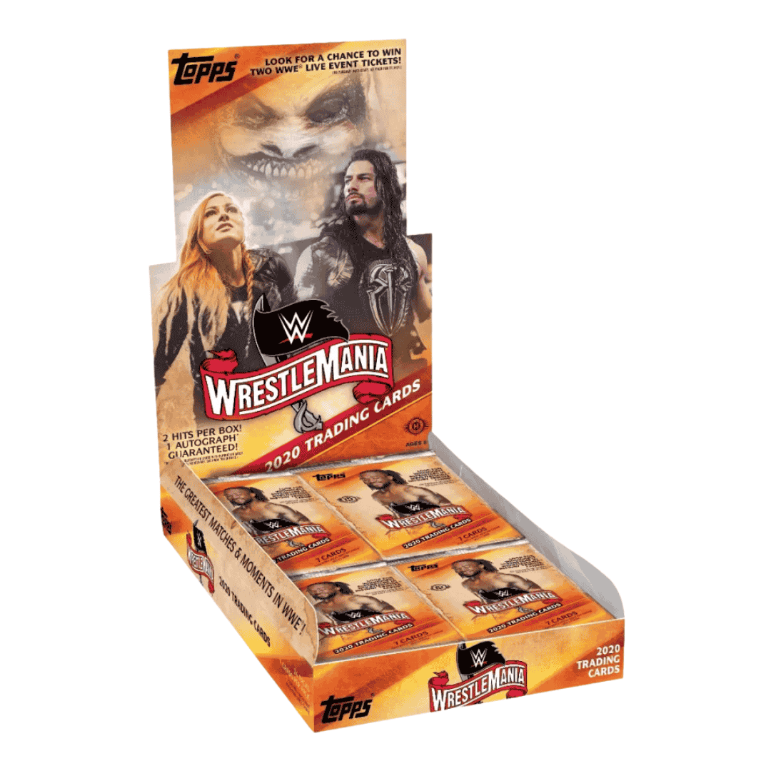 2020 Topps WWE Road To Wrestlemania Hobby Box
