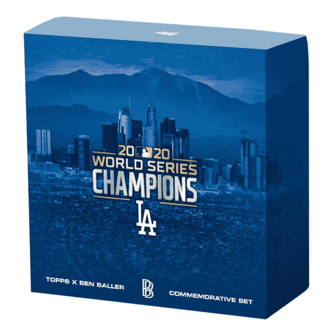 2020 Topps X Los Angeles Dodgers World Series Ben Baller Edition Baseball Box