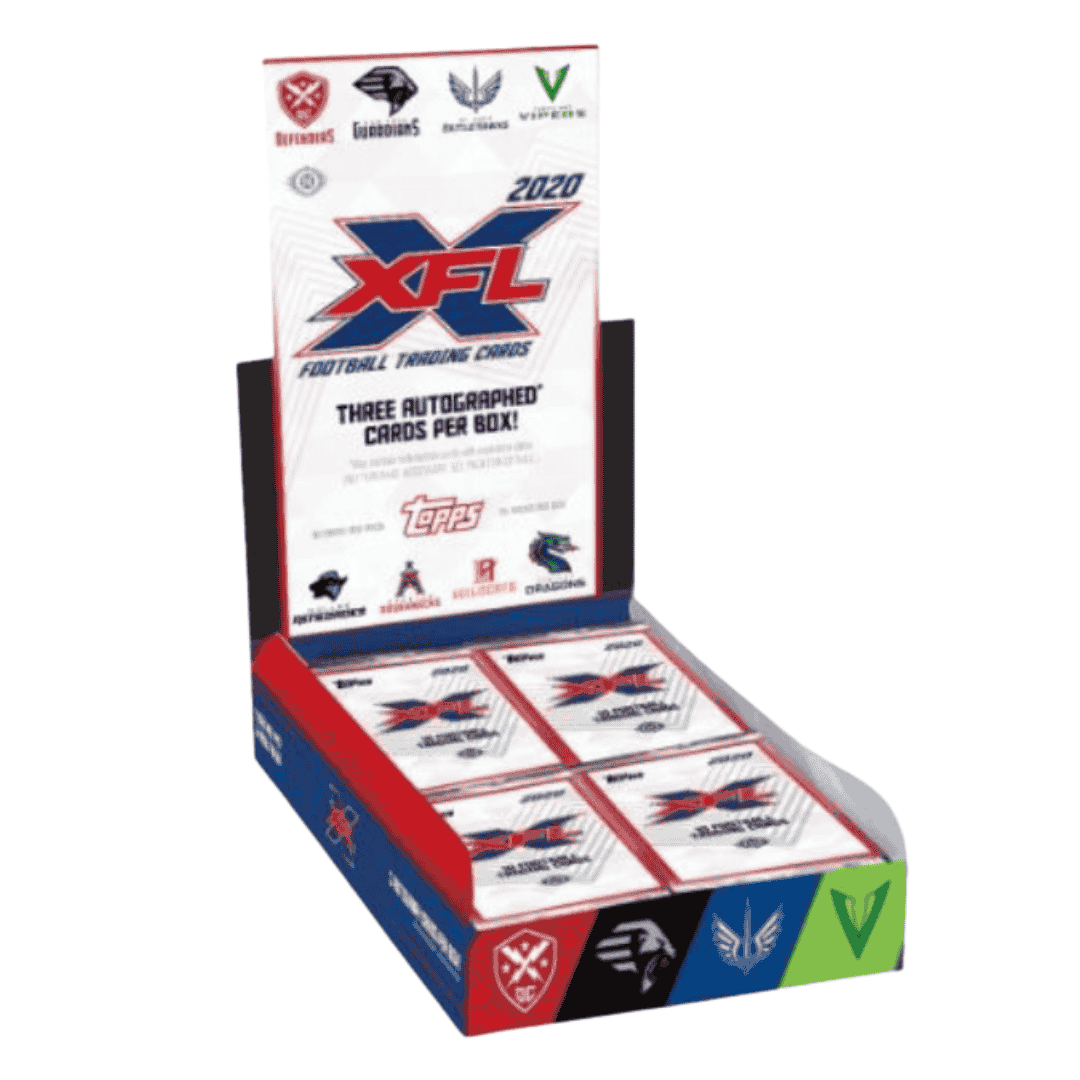 2020 Topps XFL Football Hobby Box