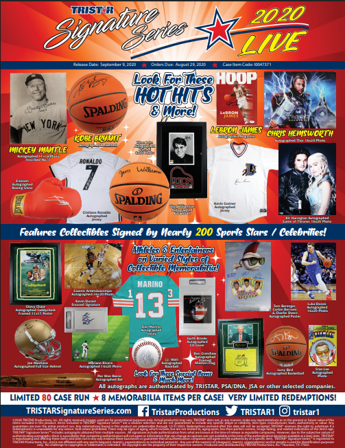 2020 Tristar Signature Series Live Edition 8-Box Case