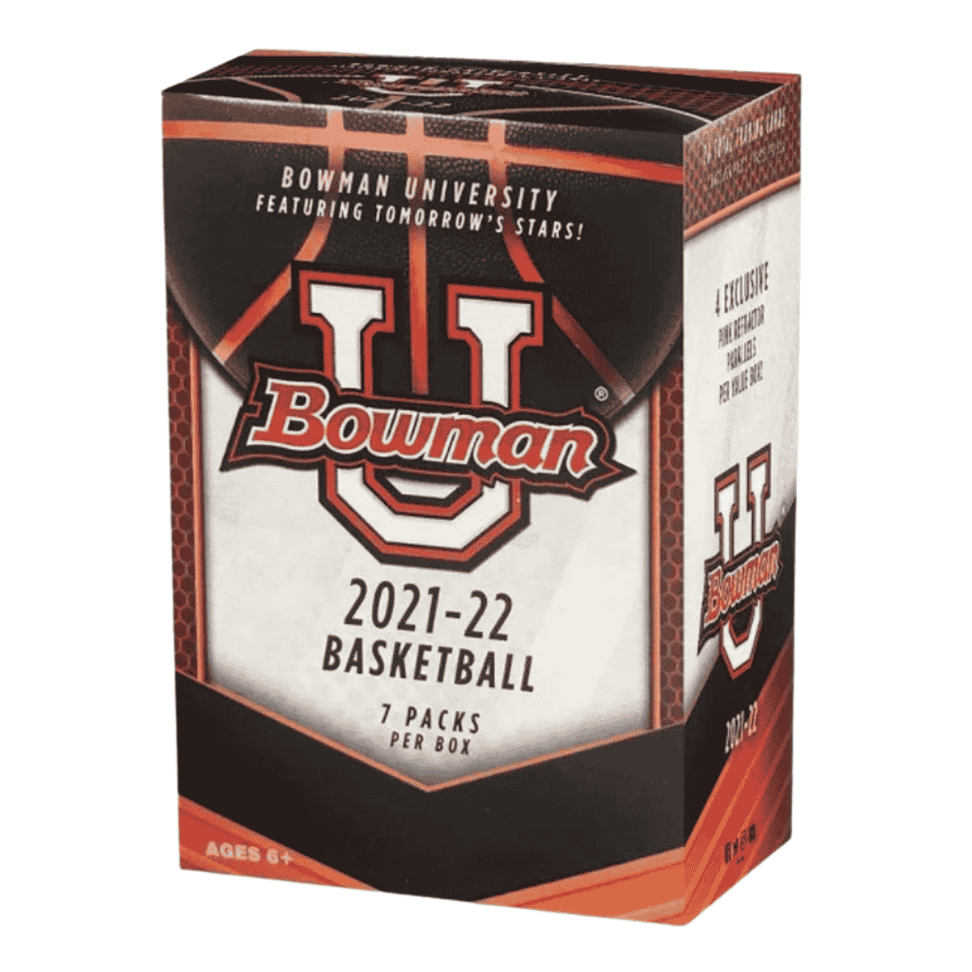 2021-22 Bowman University Basketball Blaster Box