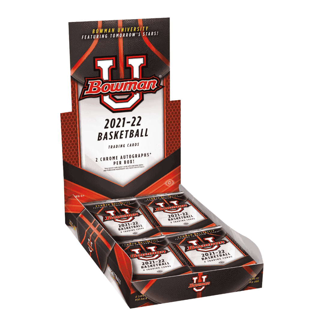 2021-22 Bowman University Basketball Hobby Box