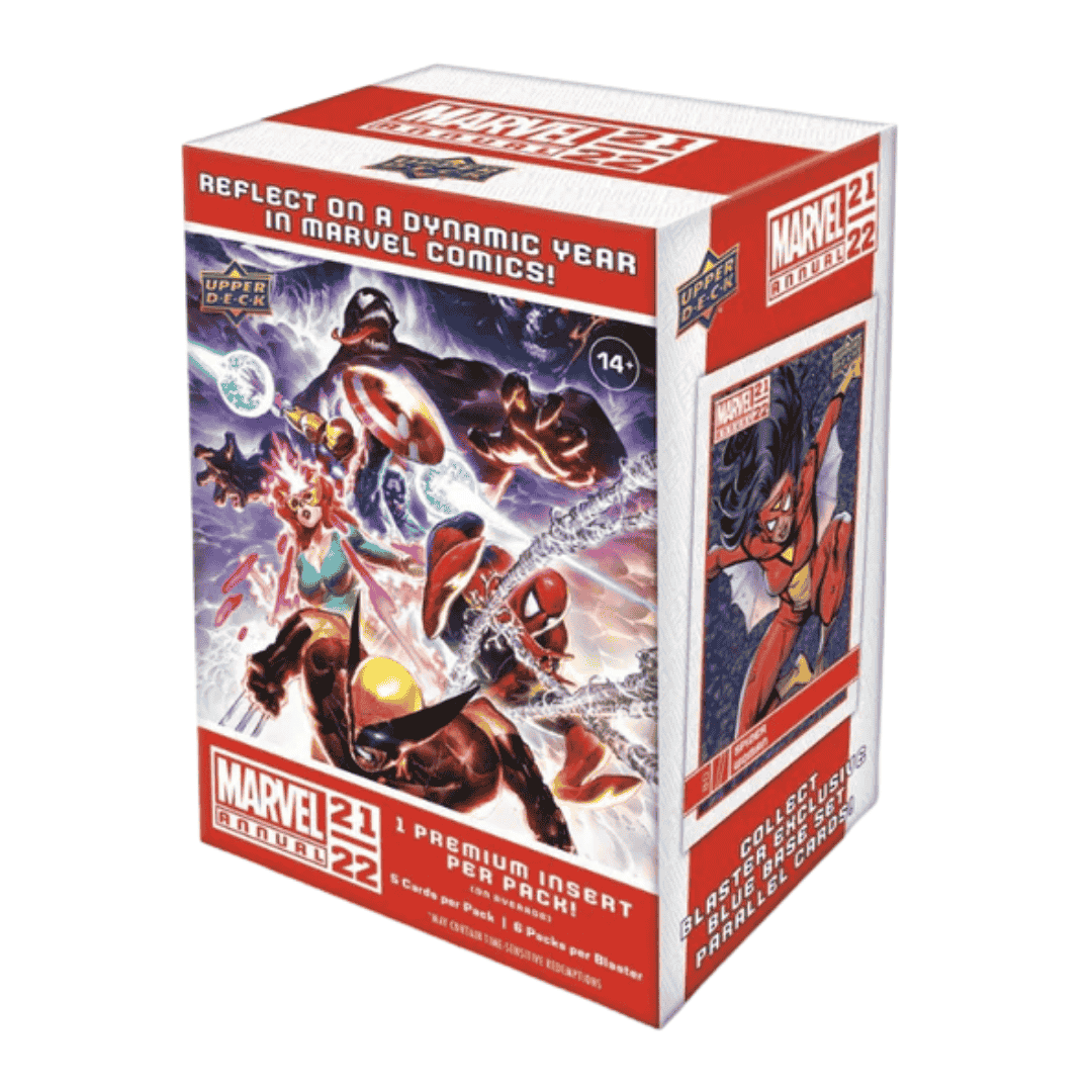 2021-22 Marvel Annual Trading Cards Blaster Box (Upper Deck)