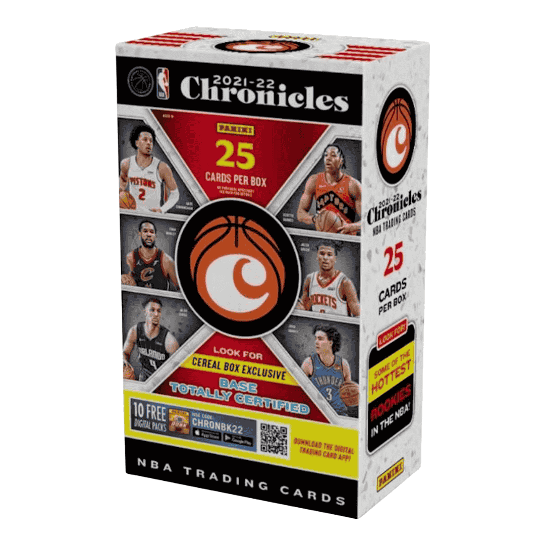 2021-22 Panini Chronicles Basketball Cereal Box