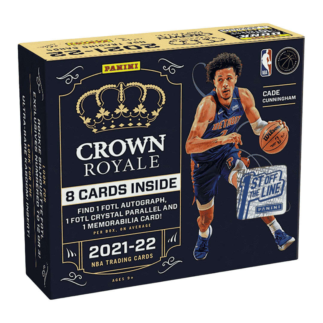 2021-22 Panini Crown Royale Basketball 1st Off The Line FOTL Hobby Box