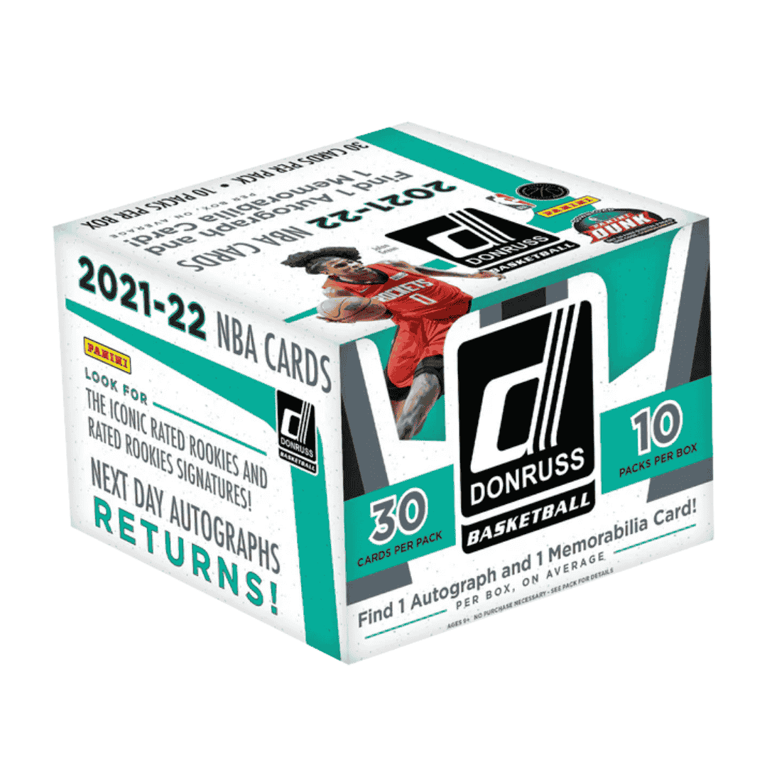 2021-22 Panini Donruss Basketball Hobby Box