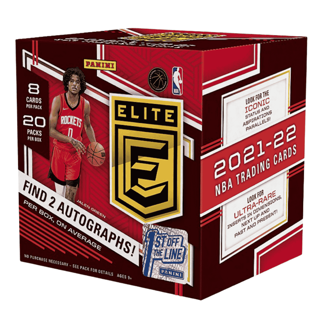 2021-22 Panini Donruss Elite Basketball 1st Off The Line Hobby Box
