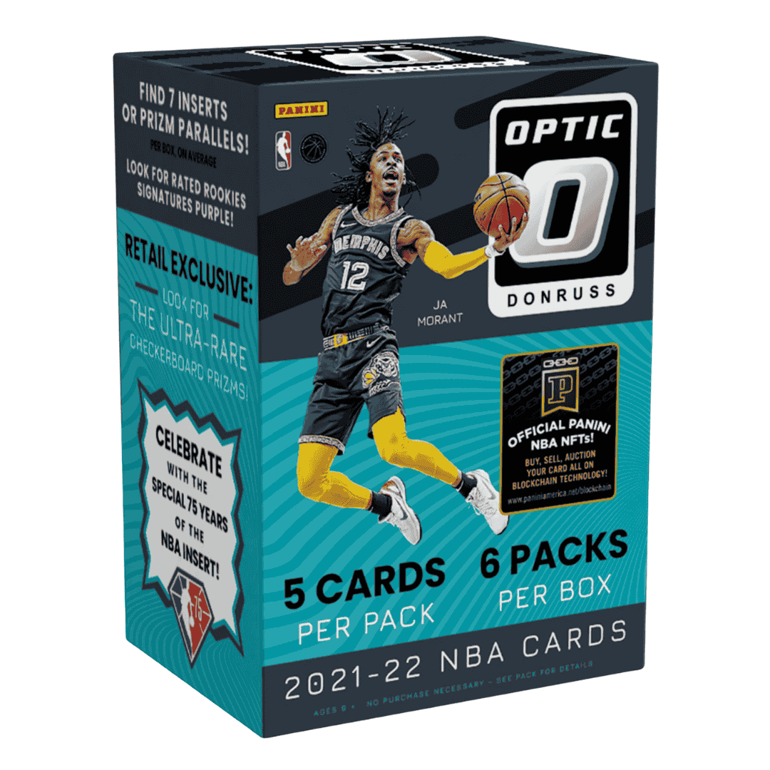 2021-22 Panini Donruss Optic Basketball Blaster Box