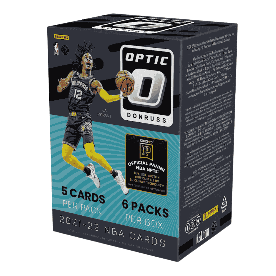 2021-22 Panini Donruss Optic Basketball Fanatics Blaster Box