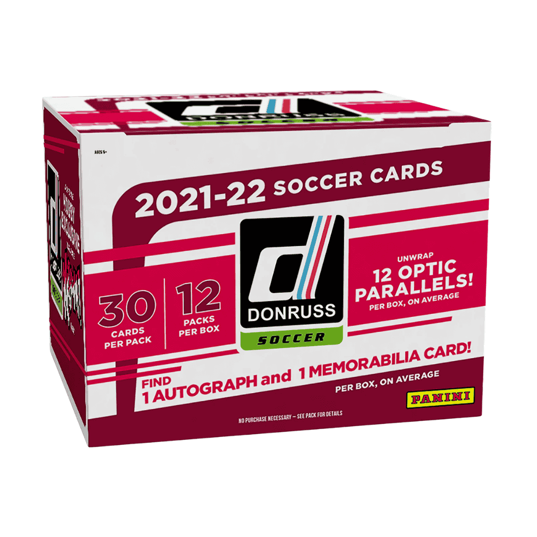 2021-22 Panini Donruss Soccer Hobby Box