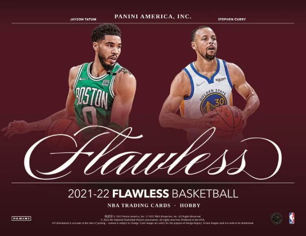 2021-22 Panini Flawless Basketball Hobby 2-Box Case - 1st Off The Line