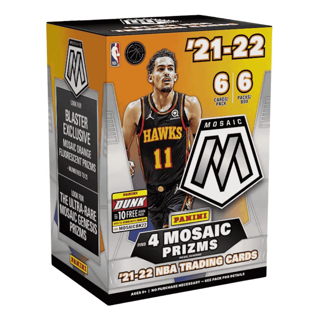 2021-22 Panini Mosaic Basketball Blaster Box