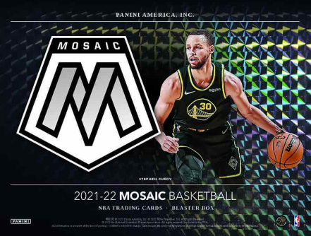 2021-22 Panini Mosaic Basketball Fanatics Blaster Pack (Green Ice Parallels!)
