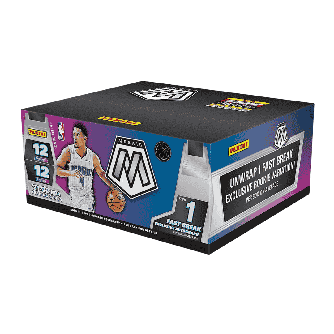 2021-22 Panini Mosaic Basketball Fast Break Box