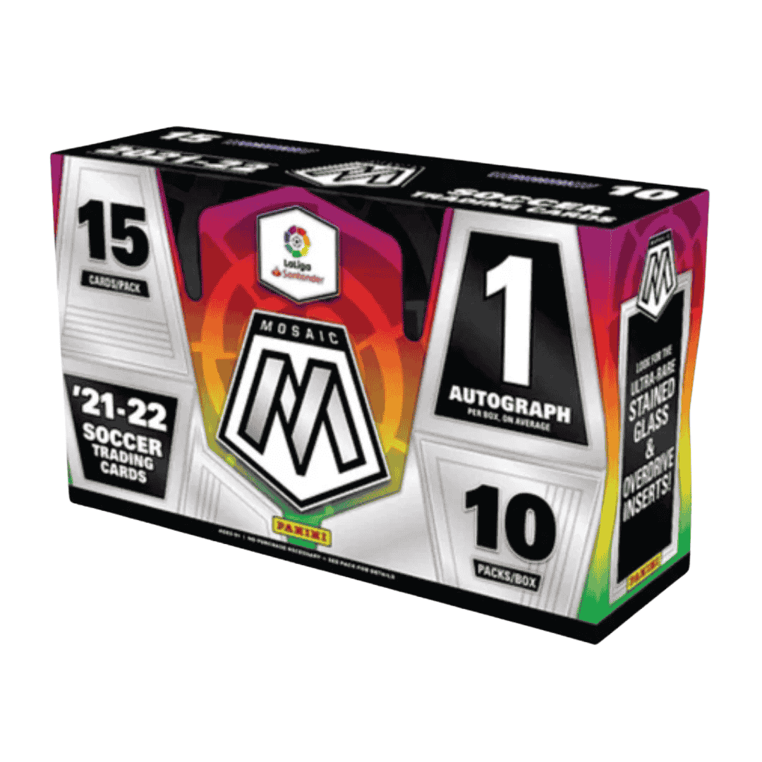 2021-22 Panini Mosaic La Liga Soccer Hobby Box