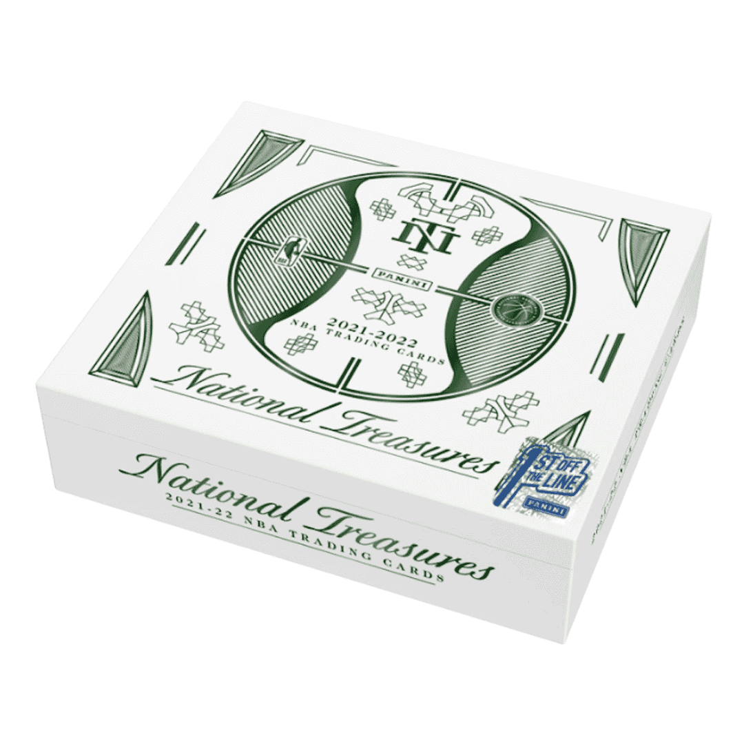 2021-22 Panini National Treasures Basketball 1st Off The Line Hobby Box