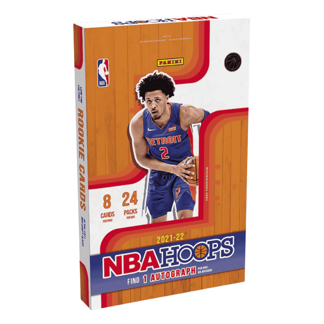 2021-22 Panini NBA Hoops Basketball Hobby Box