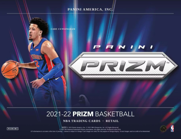 2021-22 Panini Prizm Basketball Blaster 20-Box Case