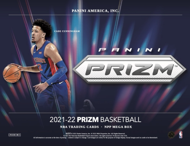 2021-22 Panini Prizm Basketball Mega 20-Box Case (Pink Ice prizms)