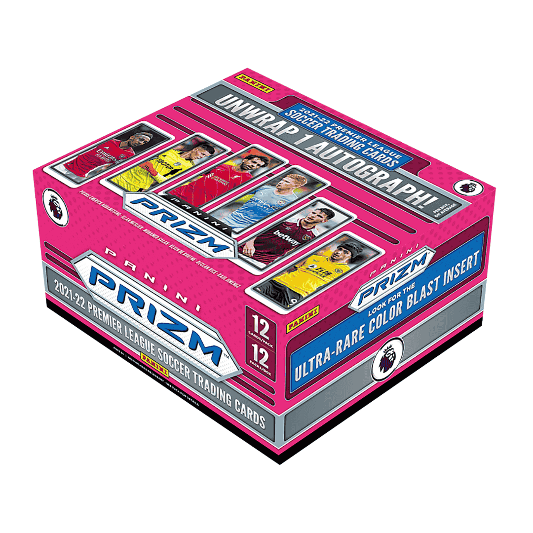 2021-22 Panini Prizm Premier League Soccer Hobby Box