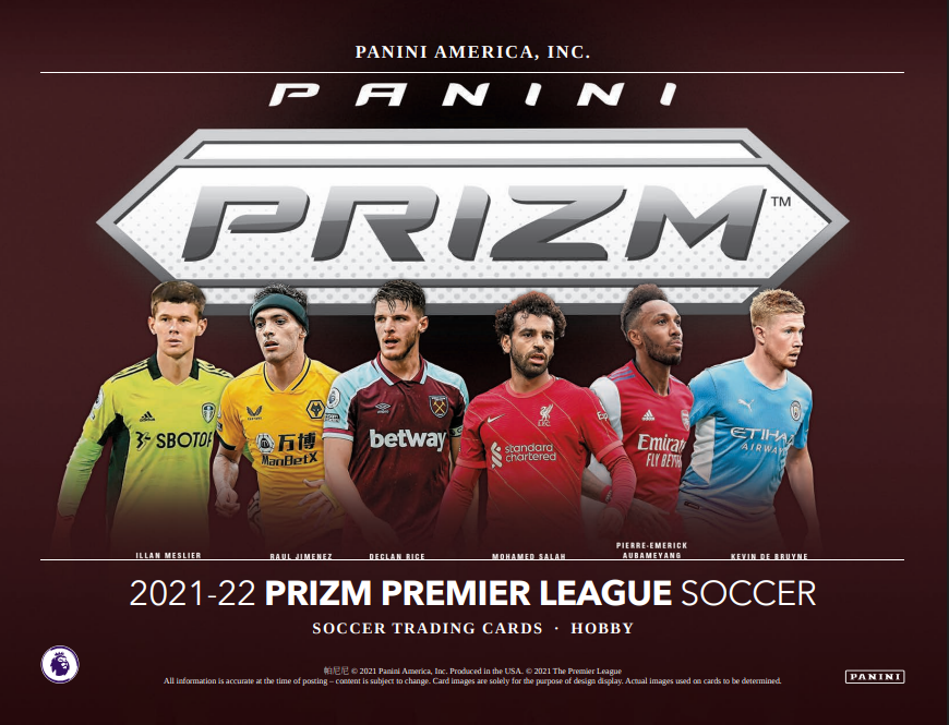 2021-22 Panini Prizm Premier League Soccer Hobby Pack