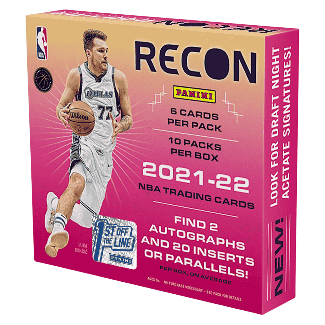 2021-22 Panini Recon Basketball 1st Off The Line FOTL Hobby Box