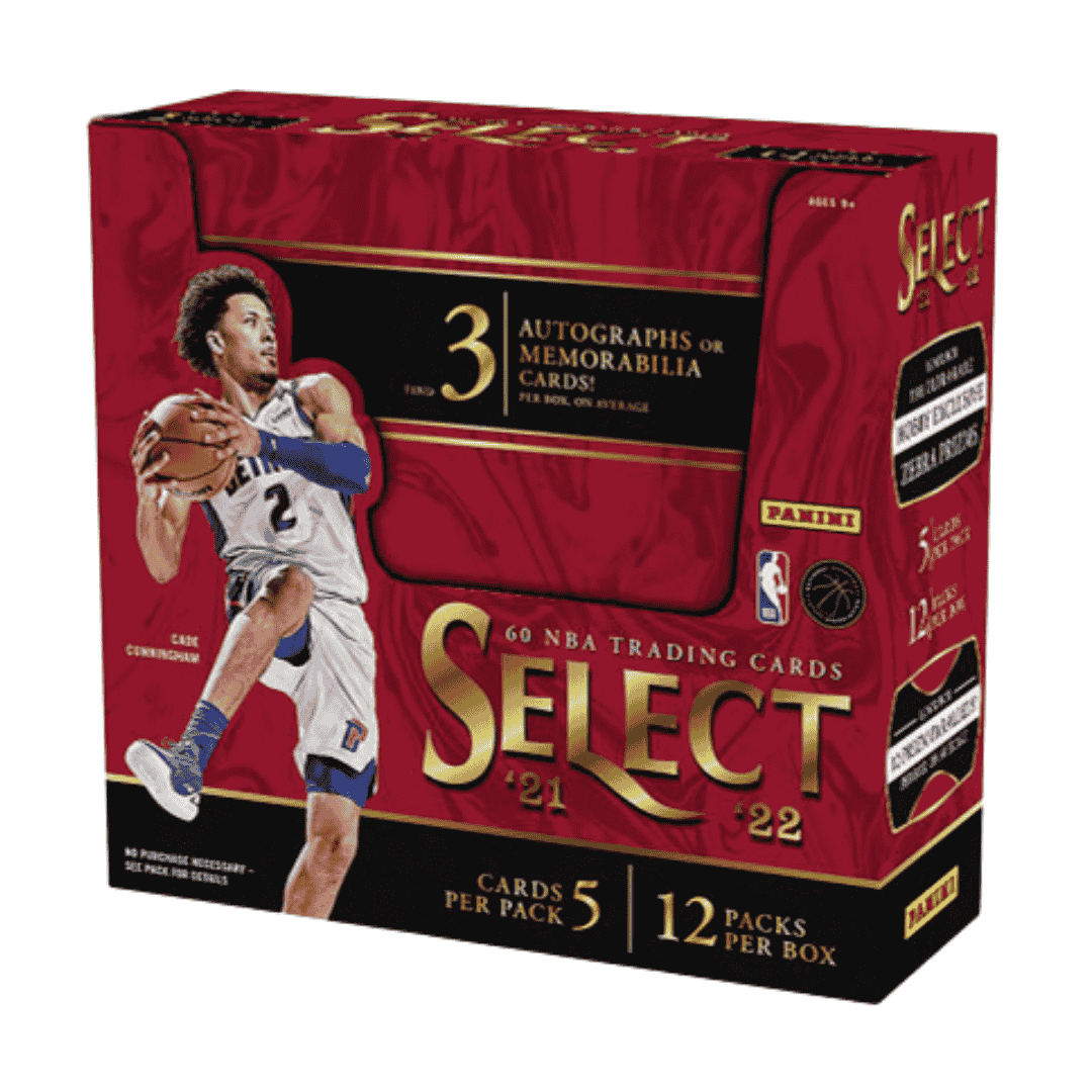 2021-22 Panini Select Basketball Hobby Box