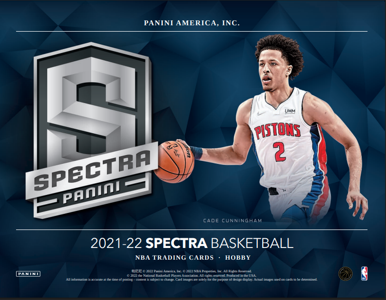 2021-22 Panini Spectra Basketball Hobby Pack