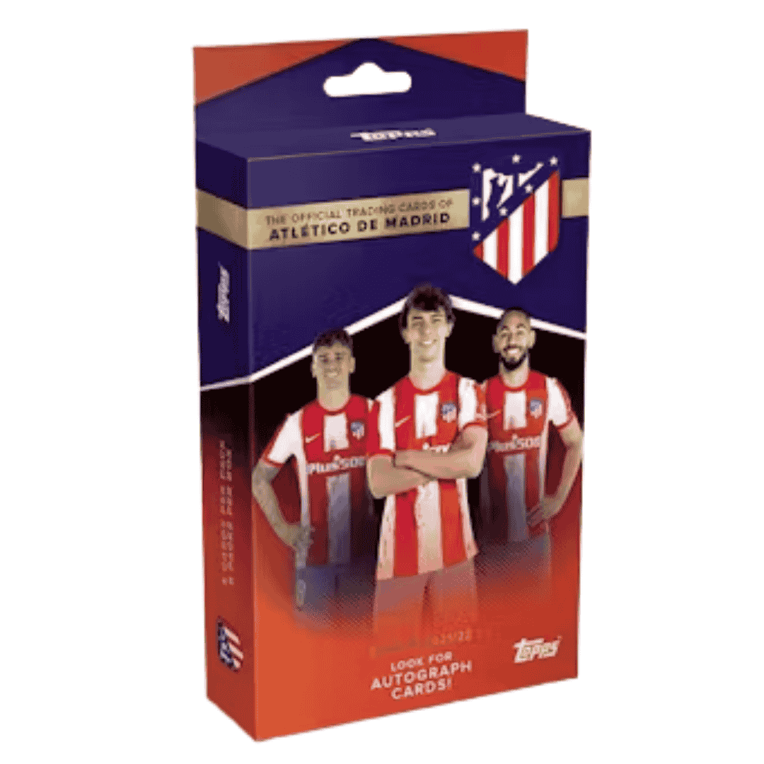 2021-22 Topps Atletico De Madrid Soccer Team Set Box