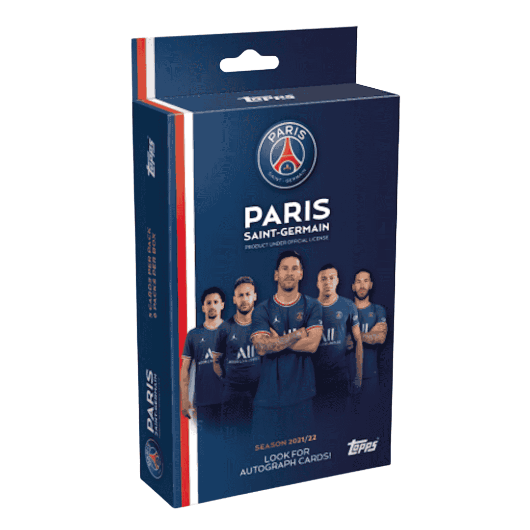 2021-22 Topps Paris Saint-Germain Soccer Team Set Box